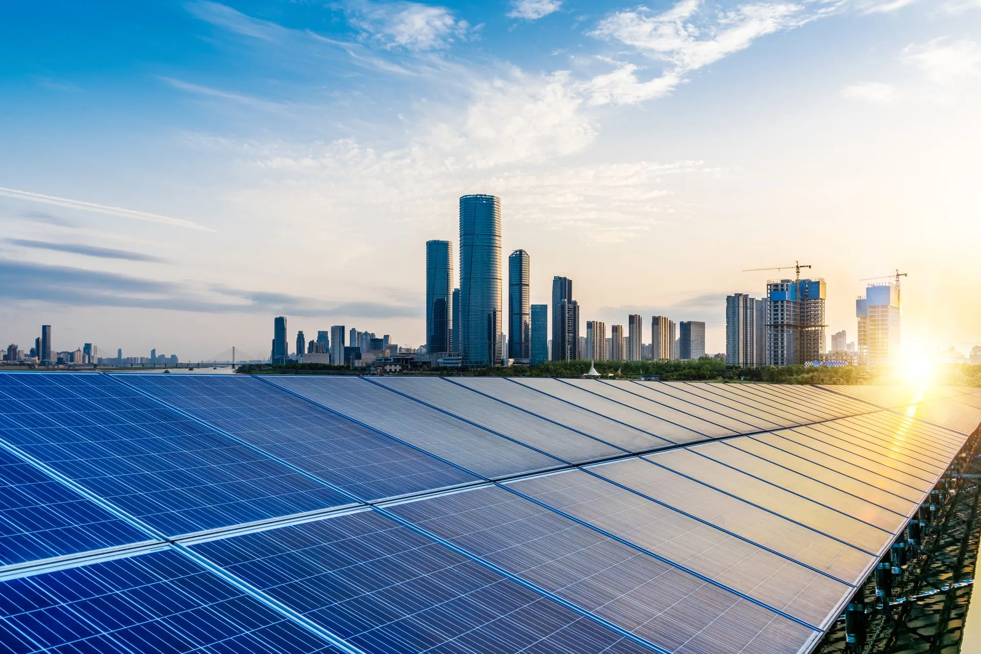 Solar in city