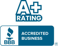 bbb a+ rating badge